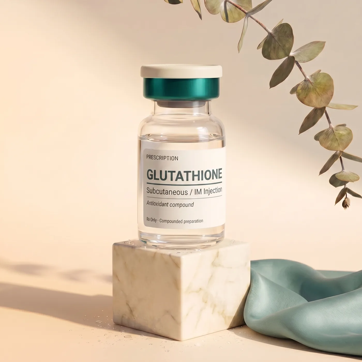 REMEVi Glutathione injection vial — a prescription antioxidant compound