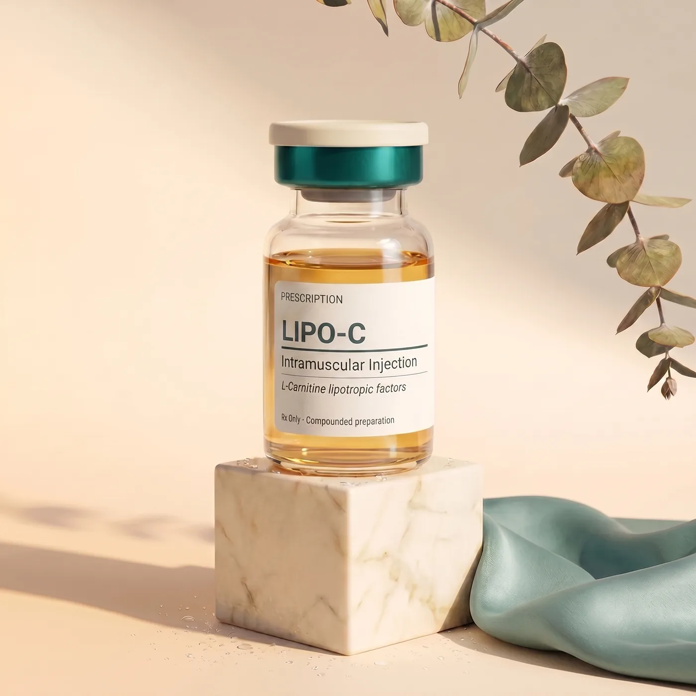 REMEVi Lipo-C intramuscular injection vial — L-carnitine with lipotropic factors